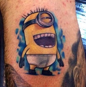 cute despicable me tattoo