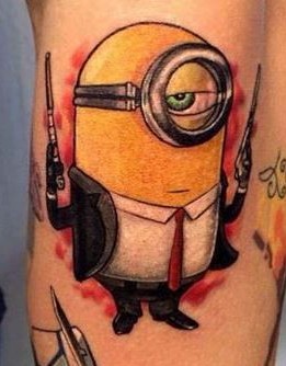 cute despicable me tattoo