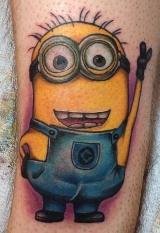 cute despicable me tattoo