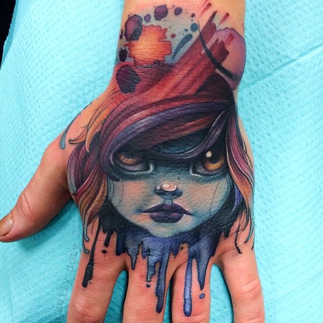 Voodoo Fox tattoo by Kelly Doty TattooNOW