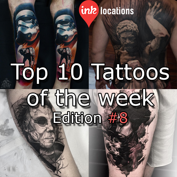 Top 10 Tattoos of the week Edition 8 Find the best tattoo artists