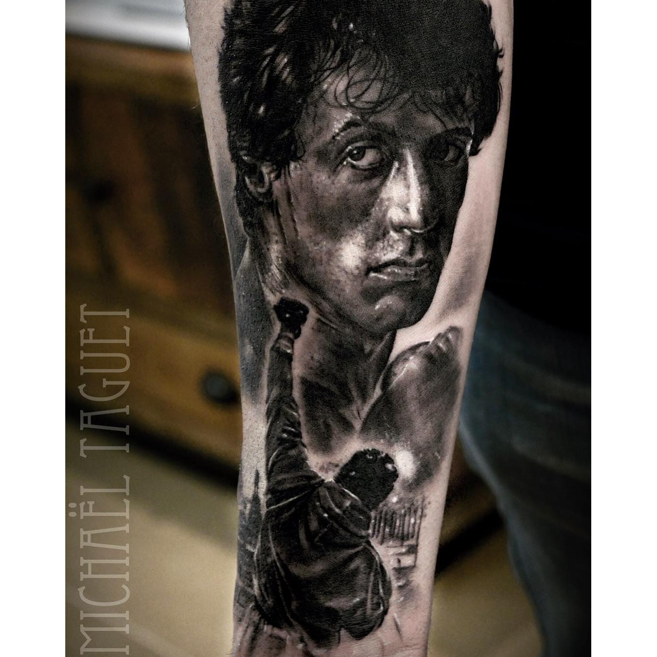 The Last of Us tattoo by Michael Taguet