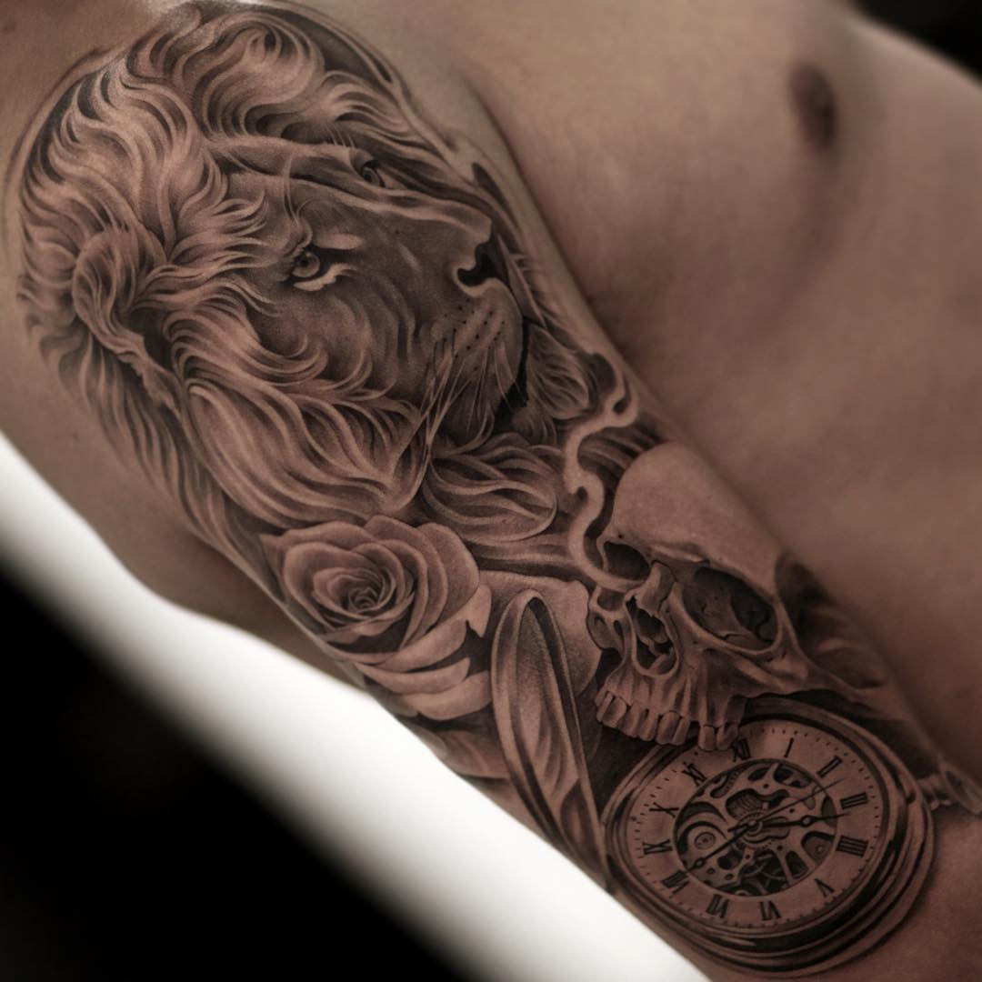 Tattoo artist Jun Cha tattoo cha art jun  Search by Muzli