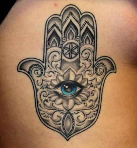 Hamsa Tattoos - Meaning and Ideas- Find the best tattoo artists, anywhere in the world.