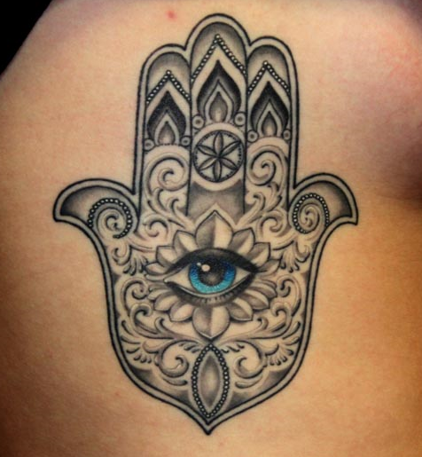 Hamsa Tattoo Ideas | TattoosAI