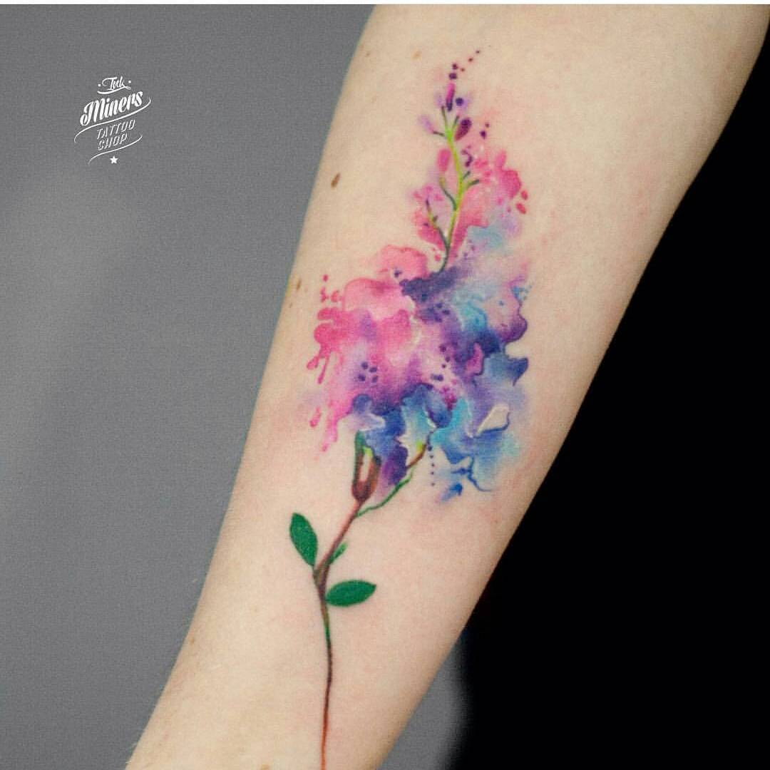 Asheville Tattoo Artists Watercolor - qartisty